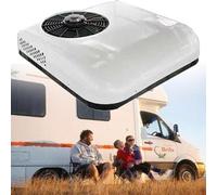 Climatizzatori per Camper, 12V/24V Parcheggio Aria Condizionata, RV Condizionatore d'Aria RV Tetto, Climatizzatore, AC Silenzioso, unità CA RV, per Minivan, Camper,Onebattery