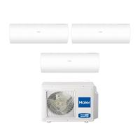 Climazitzzatore Condizionatore Haier Pearl Trial Split 9000+9000+12000 BTU R32 Inverter Wi-Fi, A++, 3U70S2SR5FA+AS25PBPHRA+AS25PBPHRA+AS35PBPHRA