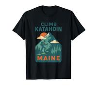 Climb Katahdin Camicia Trekking Mountain Adventure Trail Maglietta