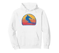 Climb Like a Girl - Distressed Retro Rock Climbing Felpa con Cappuccio