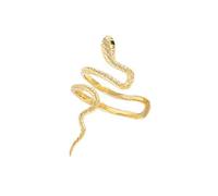 Climber Crawler Snake Clip On Wrap Orecchino Ear Cuff Orecchini Per Le Donne Non Forato Ear Cuff Gioielli a tema Animale Orecchini a forma di serpente Per Le Donne Gioielli a tema animale