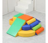 Climber, set da gioco for principianti, assortiti, blocchi arrampicata in schiuma 3 pezzi for bambini piccoli, giocattoli impermeabili for for gattonare e scivolare in un parco giochi al coperto(K)