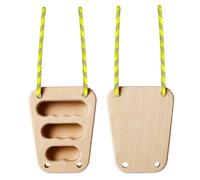Climbing Board,2X Prese per Allenamento Su Roccia - Kit di Allenamento in Legno con Esercizi per Dita - Palestra Fitness Outdoor Riabilitazione Casa Uomini Donne Arrampicatori