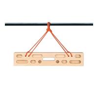 Climbing Hangboard - Portable Wooden -Grip, Doorway Finger Trainer with Construction, Rock Climbing Training Board, Grip Strength Equipment, Indoor Fitness Accessory for Climbers Beginner