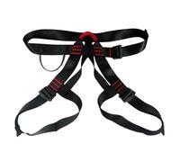 Climbing Harness - Half Body Climbing Harness, Set | Safety Seat Belt | Rappelling Gear | For Mountaineering Tree Arborist Fire Rescue Zip Line Indoor Gym Outbound Training Equipment Gift Set