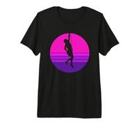 Climbing Old School Climber Men Women Bouldering Gift Maglietta Premium