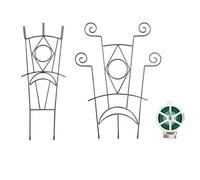 Climbing Plant Support, Metal Garden Trellis, Pathos Stakes with Strong Build, Lightweight Vine Support, Trellis with Easy Setup, Plant Holder for Balcony and Vines Guided Vertical Layout