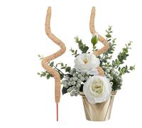 Climbing Pole Moss Stick - Bendable Heavy Duty Shape Lock Alloy Core, Premium Water Retentive Coco Coir, Rot Proof Polymer Ground | For Monstera