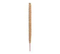 Climbing Pole Moss Stick - Bendable Heavy Duty Shape Lock Alloy Core, Premium Water Retentive Coco Coir, Rot Proof Polymer Ground | For Monstera