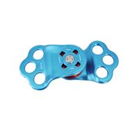 Climbing Pulley | 3.7In Rope Ascender 30KN Alluminio Lega | Heavy Duty Fall Protection Rescue Rigging Rappelling Slackline Tree Climbing Equipment | Outdoor Rescue Backyard Rigging Training Use