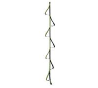 Climbing Rope for Kids - Adjustable Rope, Secure Hanging Strap | Playground Fitness Ladder, Adventure Training Equipment, Foot Loop Ascender, Multi-Purpose Strength Tool with Stainless Steel Hook, Out