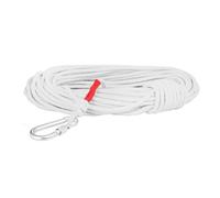 Climbing Rope - Outdoor Static Rock Climbing Rope | Escape Ropes With Climbîng Buckle Magnet | Fishing Ropes Nylon Rescue Safety Ropê Length 20 m Diameter 8 mm High Strength Cord Safety RopêBraid