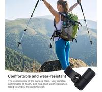 Climbing Stick Lock - Universal Climbing Pole Quick Flipping Lock Replacement - Outdoor Walking Stick Supplies For Hiking, Mountaineering, Backpacking