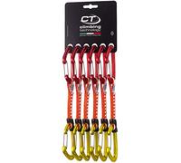 Climbing Technology Fly-Weight EVO 12cm pack 6pz - set rinvii Red/Yellow unisex Dyneema