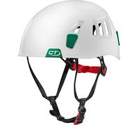 Climbing Technology 6X92707AG0CTXXD Moon Casco, Bianco/Verde Scuro