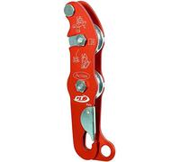 Climbing Technology Acles DX, discensore speleo Unisex-Adulto, Arancio, Taglia Unica