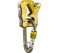 Tecnologia per l'arrampicata Click Up Dispositivo di assicurazione color ocra