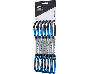 Climbing Technology Lime Set NY 6 pack - set rinvii Grey/Blue 12 cm