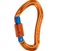 Moschettone Climbing Technology Morfo BG (brilock gate) Colore: arancione/blu