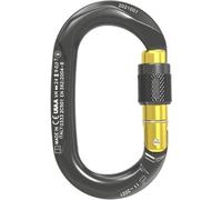Moschettone Climbing Technology OVX SG Colore: nero/giallo