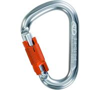 Climbing Technology Snappy WG HMS Moschettone con Ghiera 2 Movimenti, Argento