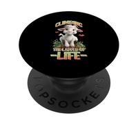 Climbing the ladder of life PopSockets PopGrip Adesivo