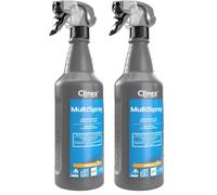 CLINEX Multi Spray, Spray Universale, Detergente Multiuso, Multisuperficie, Uso Quotidiano, Pulizia, Rimuove la Polvere, Casa, Ufficio, Mango, 1 L (Confezione da 2)