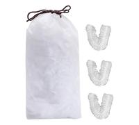 Cling Film Wrap, 100 Elastic Mouth Fresh Storage Bags, Wall Mounted Reusable Cover for Kitchen and Restaurant Use, Ideal for Food Preservation, for Convenient Storage, 16.54 Inches
