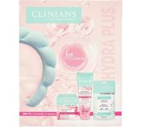 Clinians box idratante crema viso-det.cremoso+patch