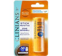 Clinians - CLINIANS Crema Solare Viso 50+ SPF Stick Zone Sensibili Protezione Molto Alta 10 ml