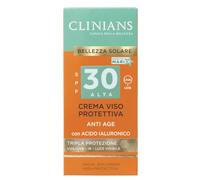 Clinians Bellezza Solare SPF30 - Crema viso protettiva anti-età 75 Ml