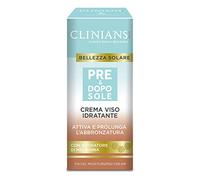 Clinians Crema Viso Idratante, Pre & Dopo Sole, 50ml
