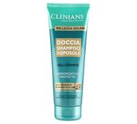 CLINIANS | Doccia Shampoo Doposole Vellutante, con Vitamina E ed Estratto di Lino, 250mL