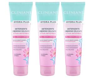 Clinians Hydra Basic Detergente Cremoso Delicato con Acqua di Rose 150ml - pz3