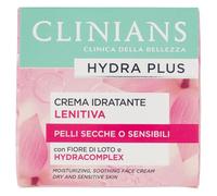 CLINIANS | Hydra Plus Crema Viso Idratante Lenitiva 50 ml | Dermatologicamente testato, Made in Italy