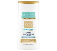 CLINIANS | Latte Lenitivo Sensitive Doposole, con estratto di Avena, Bisabololo, Niacinamide, Burro di Karité e Succo d'Aloe Bio, 200mL