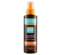 Clinians Solare Olio Secco Protettivo Corpo e Capelli SPF 30 Alta, 150 ml