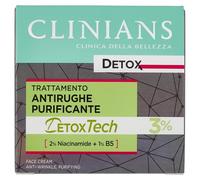 Clinians crema antirughe detox trattamento antiossidante 50 ml