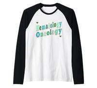 Clinica Infermieri Medico Medici Ematologia Oncologia Maglia con Maniche Raglan