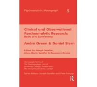 Rosemary Davies Clinical and Observational Psychoanalytic Research (Tascabile)