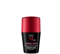 Vichy Homme Clinical Control Deodorante 96H - Roll-on Anti-traspirante. No Alcool. Ipoallergenico. Anti-Batterico. 50 ml efficace per 96 ore