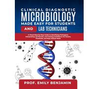 Clinical Diagnostic Microbiology Made Easy for Students and Lab Technicians: A Visual Step-by-Step Guide to Identifying Pathogens, Interpreting Lab ... for Exams, Practicals, and Real Clinical Work