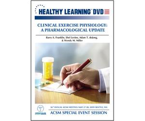Clinical Exercise Physiology: A Pharmacological Update