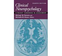 Michael W. Parsons Clinical Neuropsychology (Tascabile)