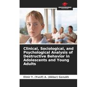 Clinical, Sociological, and Psychological Analysis of Destructive Behavior in Adolescents and Young Adults