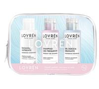 Clinicalfarma LOVREN BEAUTY TRAVEL SIZE 1 BALSAMO 100 ML + 1 SHAMPOO USO FREQUENTE 100 ML + 1 GEL DOCCIA 100 ML