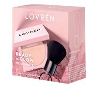 Clinicalfarma LOVREN READY TO GLOW TRAVEL KIT CIPRIA FIX & SHINE 1 CIPRIA + 1 PENNELLO KABUKI