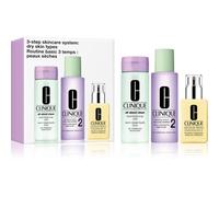 Clinique 3 Steps Skincare Systeme Dry Skin Types confezione regalo per pelli secche