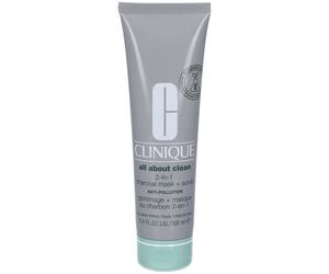 Clinique All About Clean Maschera Scrub al Carbone 100 ml Maschera vis