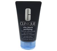 Clinique City Block Purifying Charcoal Cleansing Gel, Detergente in Gel al Carbone, 100 ml